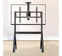 Supporto per lavagna bianca interattiva mobile regolabile con ruote bloccabili Soluzione portatile regolabile in altezza per aule uffici e presentazioni