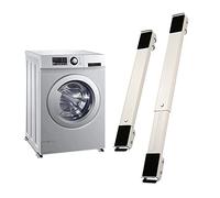Supporto per lavatrice Rullo for elettrodomestici estensibile for impieghi gravosi, base mobile for supporto frigorifero, supporta un carico di 300 kg, adatto for lavatrici, frigoriferi, asciugatrici,