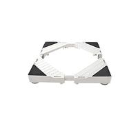 Supporto per lavatrice Supporto for lavatrice, base universale antiruggine, supporto for frigorifero, larghezza regolabile 45-72 cm, lunghezza 50-77 cm, staffa di supporto for frigorifero e asciugatri