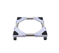 Supporto per lavatrice Supporto mobile for lavatrice, base regolabile, lunghezza/larghezza 47-70 cm, carrello for asciugatrice e frigorifero, base for condizionatore d'aria, altezza frigorifero/congel
