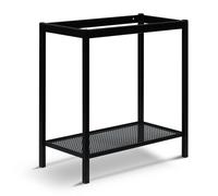 Supporto per Lavello da Giardino in Metallo Sup.ponimi XL Nero
