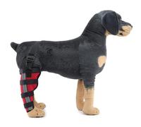 Supporto per le Gambe dei Cani, Tutore per il Legamento Crociato Anteriore del Cane per Zampe Anteriori e Posteriori Strappate, Supporto Carpale per Zampe Canine con Stabilizzatori Laterali