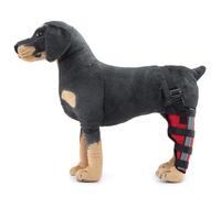 Supporto per le Gambe dei Cani, Tutore per il Legamento Crociato Anteriore del Cane per Zampe Anteriori e Posteriori Strappate, Supporto Carpale per Zampe Canine con Stabilizzatori Laterali