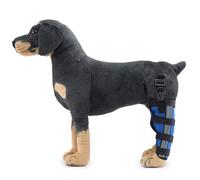 Supporto per le Gambe dei Cani, Tutore per il Legamento Crociato Anteriore del Cane per Zampe Anteriori e Posteriori Strappate, Supporto Carpale per Zampe Canine con Stabilizzatori Laterali
