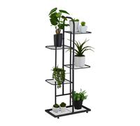 Supporto per le piante Etagere da giardino 5 ripiani Acciaio Supporto per piante