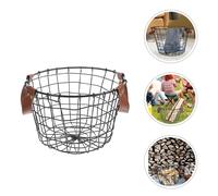 Supporto Per Legna Da Ardere Cesto Con Manico Cestino Metallo Giocattolo