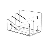 Supporto per lettere con smistatore posta Organizzatore posta a 3 livelli Supporto per buste da tavolo per l ' organizzazione della scrivania uffici domestici Pianificatore scorrevole