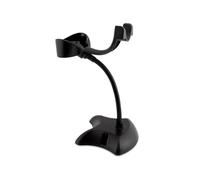 Supporto per lettore di codici a barre, design ergonomico, adattabile a diversi dispositivi, materiale resistente, ideale per uso commerciale. *