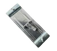 Supporto per levigatrice manuale in lega di alluminio, telaio in carta vetrata spesso 5 mm per lucidatura automatica del corpo del muro a secco, compatibile con asta telescopica 23,5 x 8 cm