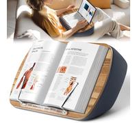Supporto Per Libri A Sacco Da Tavolo Per Lettura, Comodo Cuscino Porta Libri Per Divano, Letto, Scrivania, Mani Libere, Ridurre Lo Sforzo Al Collo, Regalo Per Amanti Dei Libri, Compatibile Con Laptop