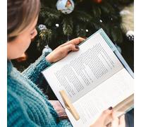 Supporto Per Libri Ad Uso Con Il Pollice,Assistente Per La Lettura Di Opere Letterarie In Legno - Supporto per Pagine di Lettura - Per Lettori Studenti Insegnanti Donne Uomini Bambini Adulti