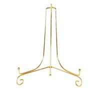 Supporto per libri con supporto per espositore dorato e foto