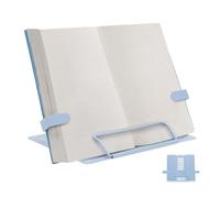 Supporto per libri di cucina, in ferro, altezza regolabile, 1 supporto da lettura in metallo, 400 g, supporto per laptop, per studio, università, aule, biblioteche, soggiorno, cucina, camera da letto