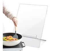 Supporto per libri di cucina - Supporto regolabile in acrilico per il tavolo | Contabile Klaracryl,per il piano di lavoro della cucina e la sala da pranzo per cucinare, leggere, per album e album