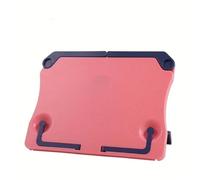 Supporto per Libri di Ricette Fermalibri for ricette di spartiti musicali, supporto for libri pieghevole portatile, for tablet Per la cucina(Red)
