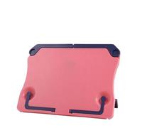 Supporto per Libri di Ricette Supporto for lettura Libri Scaffale for ricette pieghevole Organizzatore for libri di cucina Fermalibri for tablet con spartito musicale Per la cucina(Red)