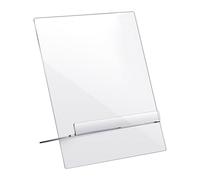 Supporto per Libri in Acrilico,Scaffale Espositivo Per Tablet E Libri Di Ricette - Porta Ricette,per Cucina Casa Ufficio Scuola Biblioteca e Ambienti Interni