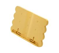 Supporto per libri per leggere a mani libere, vassoio porta libri regolabile ad angolo - supporto per libri e graffette per cucina, libri di scolastici, ricette, tablet