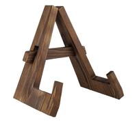 Supporto per libro di ricette da cucina,Supporto rustico in legno per libro di ricette sul piano di lavoro | Leggero organizzatore per ragazza ragazzo nonno famiglia adolescente