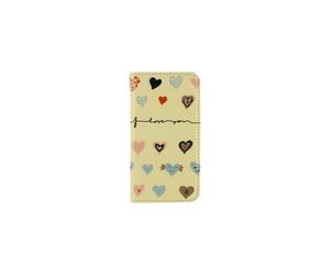Supporto per libro magnetico mobilizzabile con protezione a ribalta per telefono cellulare I Love You per Samsung Galaxy S5 Mini
