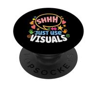 Supporto per l'inclusione degli insegnanti SPED Educazione speciale PopSockets PopGrip Adesivo