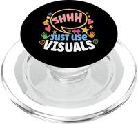 Supporto per l'inclusione degli insegnanti SPED Educazione speciale PopSockets PopGrip per MagSafe