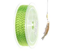 Supporto per linea a mosca - Linee di pesca a basso attrito da 50 m | Estensione di linee di preparazione in poliestere non cerato | Linea di combattimento Big Fish Per Pesca Veloce. Po
