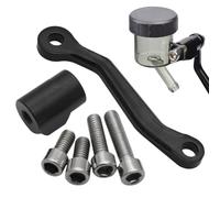 Supporto per liquido freni per moto, con per serbatoio ad alta resistenza, accessorio per il montaggio, contenitore per fluidi per motociclismo, tragitti quotidiani, città, montagna, pista