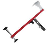 Supporto per Livella Laser da Parete Regolabile in Lega di Alluminio Rosso | Montaggio a Parete e Soffitto, Struttura Leggera Misure Precise, per Professionisti e Fai