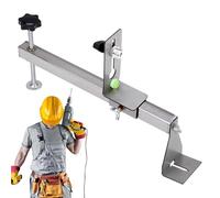 Supporto per livellatore da parete | Altezza regolabile e grande capacità di carico - Supporto da parete per livellare i cieli | per falegnami elettricisti in cantieri e ristrutturazione della