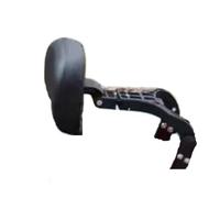 Supporto per lo schienale Adatto per QJMOTOR SRV300 Accessori per la modifica dello schienale posteriore pieghevole per motocicletta modificata Cuscino Schienale(With tray)