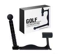 Supporto per lo swing da golf, con design a 144 gradi per aiutare a mantenere una corretta relazione tra polso e avambraccio durante il downswing e la zona (nero)