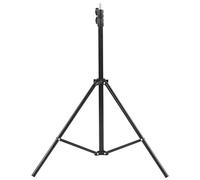 Supporto per luce anulare professionale, supporto per treppiede regolabile per trasmissione dal vivo, trucco, fotografia in studio, 215 cm, nero