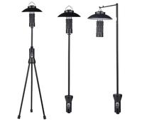 Supporto per luce da tavolo, robusto supporto per lanterna a treppiede, montato su scrivania, con interfaccia filettata da 1/4, supporto per luce ad anello per fotografia, supporti per lampada,