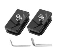 Supporto per luce sul cofano, staffe per luci sul canale | Supporti per luci con morsetto per cofano 2X | Staffa di montaggio per luce a LED per auto Staffa per faretti per cofano in metallo