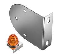 Supporto per Luci,Con fori, sicuro, antintemperie | Supporti montaggio base luce LED | per Auto SUV Camper Furgone Rimorchio Laterale Tetto Fanalino Posteriore Viaggio