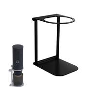 Supporto per macchina da caffè compatibile con Outin Nano - Supporto pieghevole in lega di alluminio per aerei per campeggio all'aperto e uso domestico (nero)