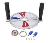 Supporto per macchina da taglio per la lavorazione del legno, Staffa di foratura multifunzionale, Staffa di posizionamento per fresatura in lega di alluminio con perni di posizionamento, viti, boccola