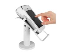 Supporto per macchina POS - Supporto per display con rotazione a 360 gradi, staffa terminale in metallo anti ribaltamento | Supporto sicuro per dispositivo di pagamento per mercati, negozi, banchi di
