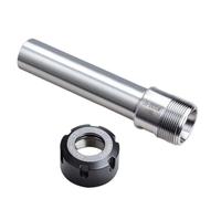 Supporto per mandrino, 1 pezzo, allunga l'asta di estensione per mandrino C6 C8 C10 C12 C16 C20 C25 C32 ER11 ER16 ER20 ER25/32 ER mandrino pinza fresatura CNC (C16-ER16M-150L)