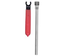 Supporto per mandrino a colletto dritto lungo per fresatura CNC Supporto estensivo ER11 ad alta precisione per macchine utensili CNC 40Cr Materiale 17mm Gamma di serraggio Chiave (C10-ER11M-150L)