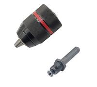 Supporto per mandrino in metallo resistente, 1/2-20UNF, 13 mm, per trapano senza chiave, attacco esagonale/SDS/presa, adattatore quadrato femmina, strumento hardware professionale (mandrino e SDS Plus