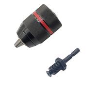 Supporto per mandrino in metallo resistente, 1/2-20UNF, 13 mm, per trapano senza chiave, attacco esagonale/SDS/presa, adattatore quadrato femmina, strumento hardware professionale (mandrino e gambo