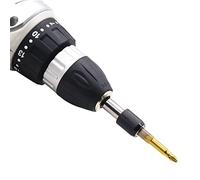 Supporto per mandrino per mandrino da 6,35 mm con gambo esagonale da 1/4 a sgancio rapido, per trapano elettrico, magnetico, 60 mm (100 mm)