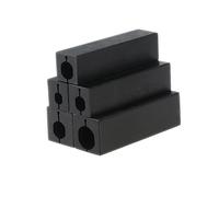 Supporto per mandrino per pinza 1 manicotto per tornio Supporto per foro sismico in tungsteno supporto di piccolo diametro, staffa di taglio 16* 16mm, 20* 20mm per 4mm/5mm/6mm/7mm/8mm/10 Strumento di
