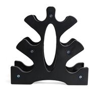 Supporto per manubri, supporto per manubri, supporto per manubri, contenitore compatto | robusto supporto per manubri con 3 pneumatici | Supporto per manubri per il fitness a casa