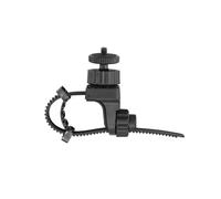 Supporto per manubrio del faro della bici, clip di fissaggio a 360°, staffa per action camera, clip girevole per bici GoPro per live streaming e fotografia