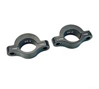 Supporto per manubrio della bicicletta, CNC, forgiato in lega di alluminio 7075, morsetto per manubrio con cuscinetti antiscivolo, compatibile con bici da strada e mountain bike, morsetto di