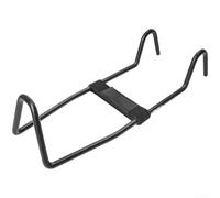 Supporto per manubrio della bicicletta in acciaio con rivestimento in gomma, supporto di riparazione da 39 cm per stabilizzatore per manutenzione del telaio di mountain bike e bici da strada, cinghie