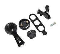Supporto per manubrio della bicicletta, per Garmin Computer, in alluminio, per SL7 Roubaix Tarmac, montaggio facile, nero, 8 x 5 x 5 cm, supporto contachilometri